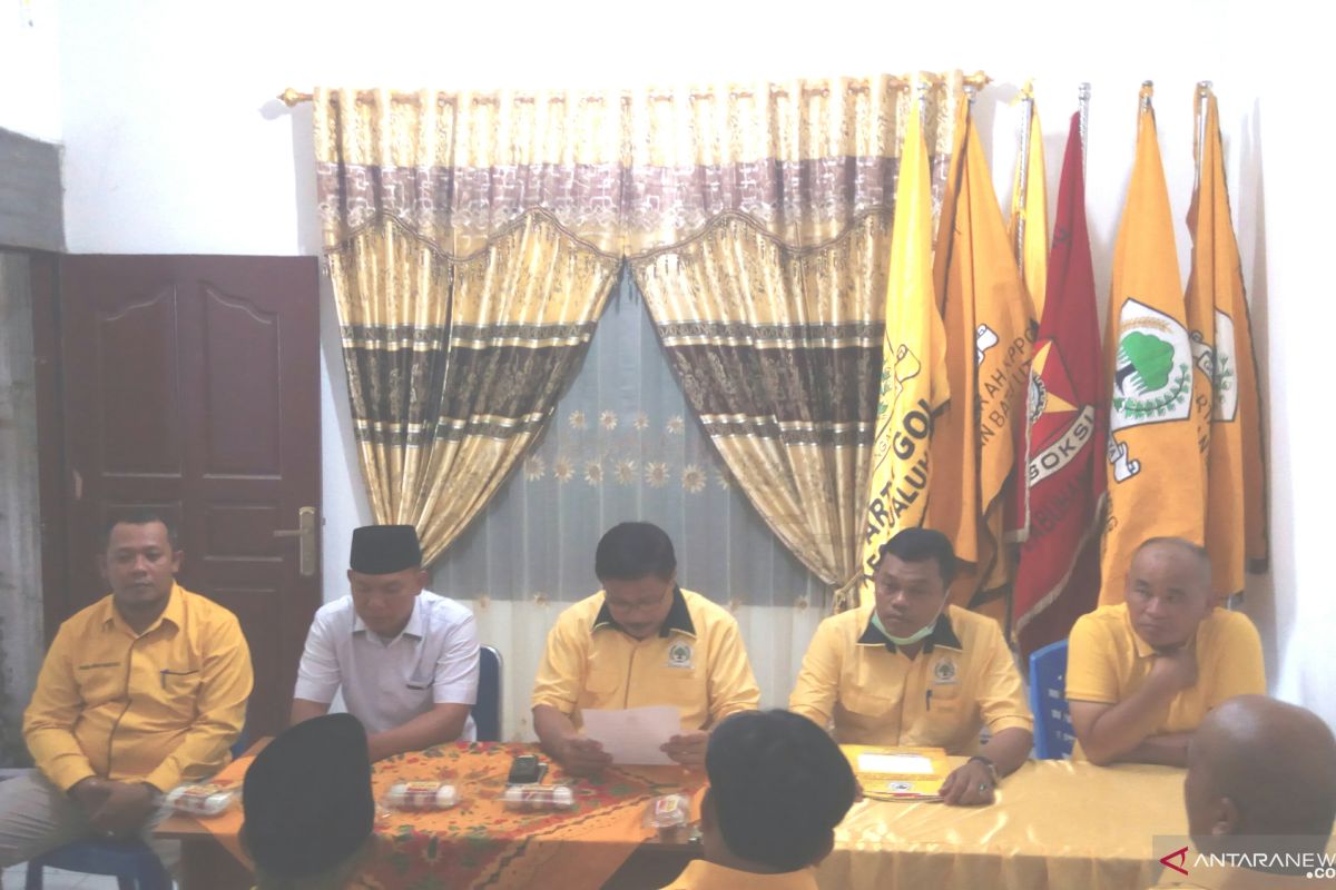 Golkar resmi calonkan pasangan Ali-Panusunan