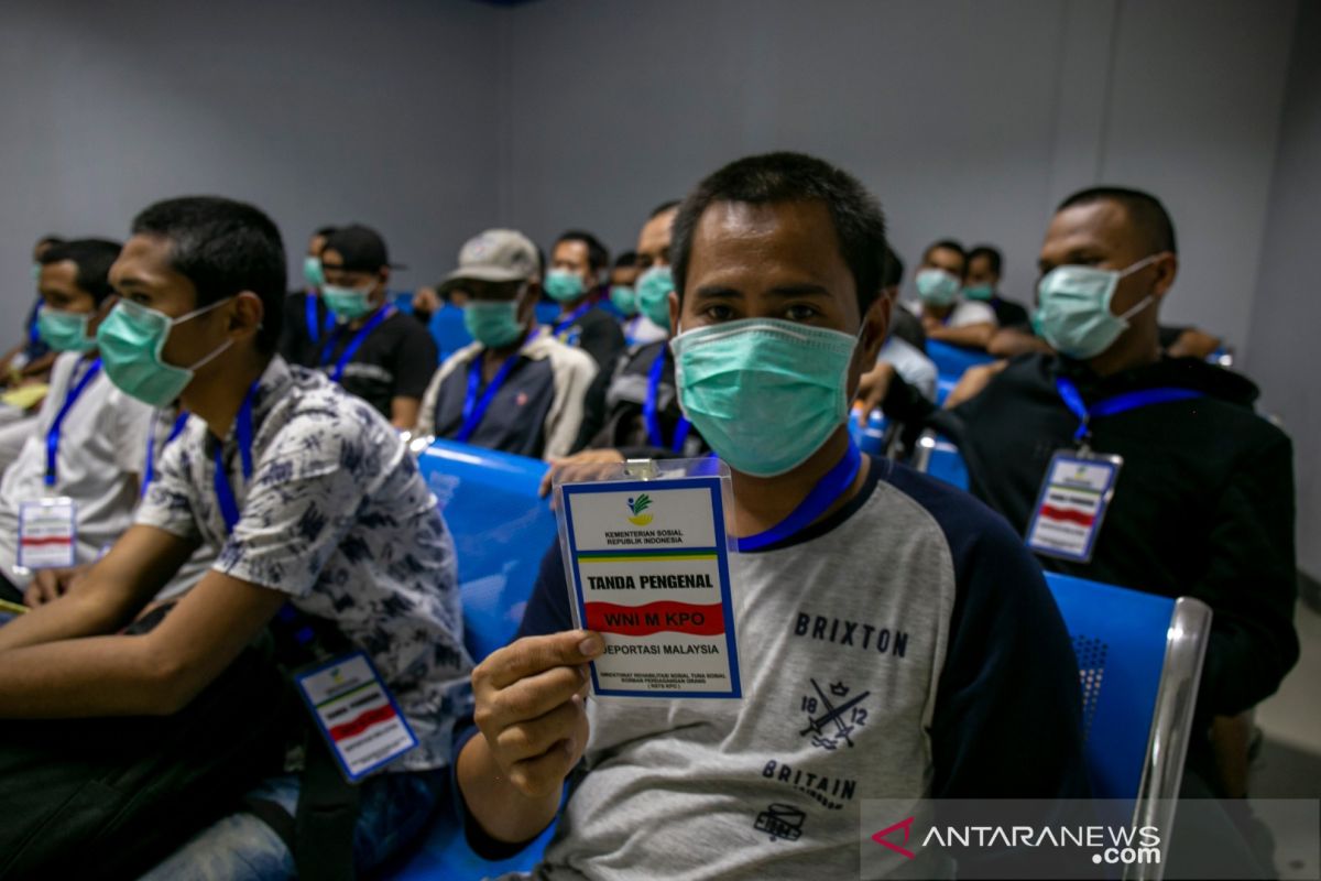 BP2MI Kalbar proses pemulangan 73 pekerja dari Malaysia