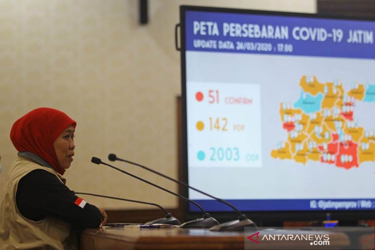 Lima pasien positif COVID-19 di Jatim sembuh