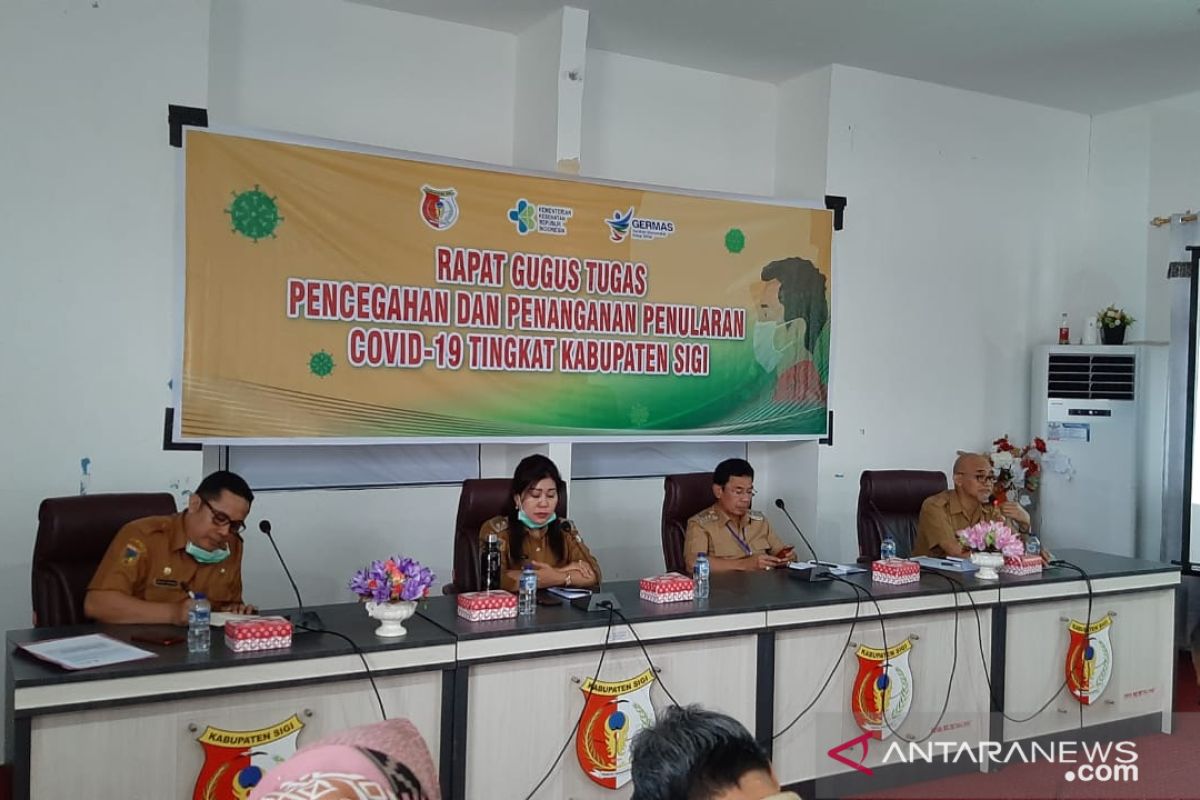 Sigi  bentuk posko layanan data-infomasi terkait penanganan COVID-19