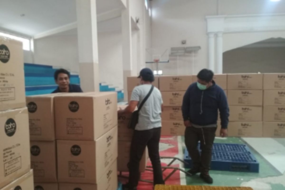 2.000 APD COVID-19 sudah didrop di Perwakilan Kaltara Jakarta