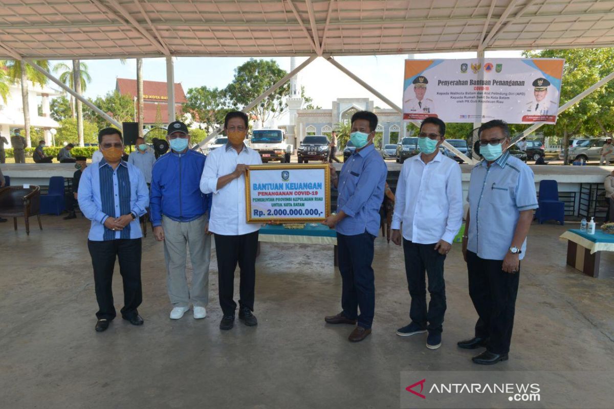 Pemprov Kepri distribusikan Rp2 miliar untuk penanganan COVID-19 di Batam