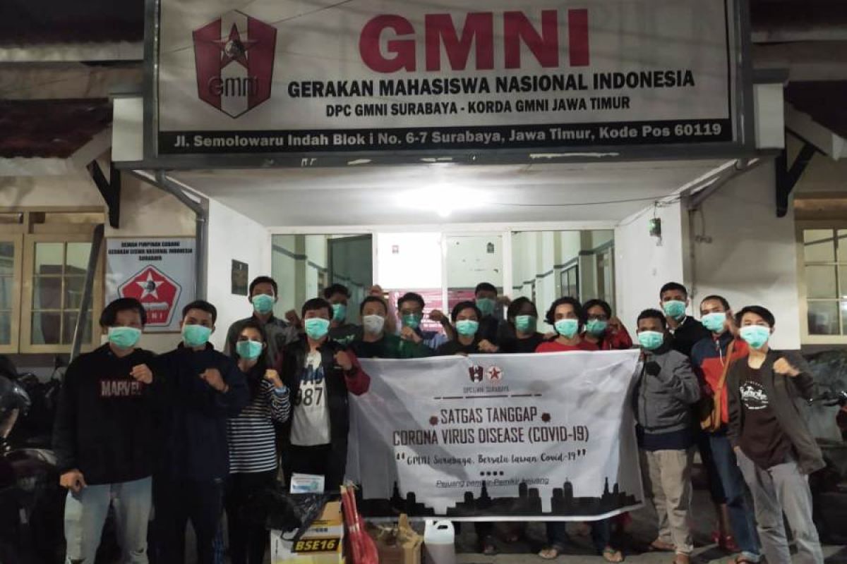 Tekan persebaran COVID-19, BPBD Jatim dan GMNI bersinergi kampanye edukatif