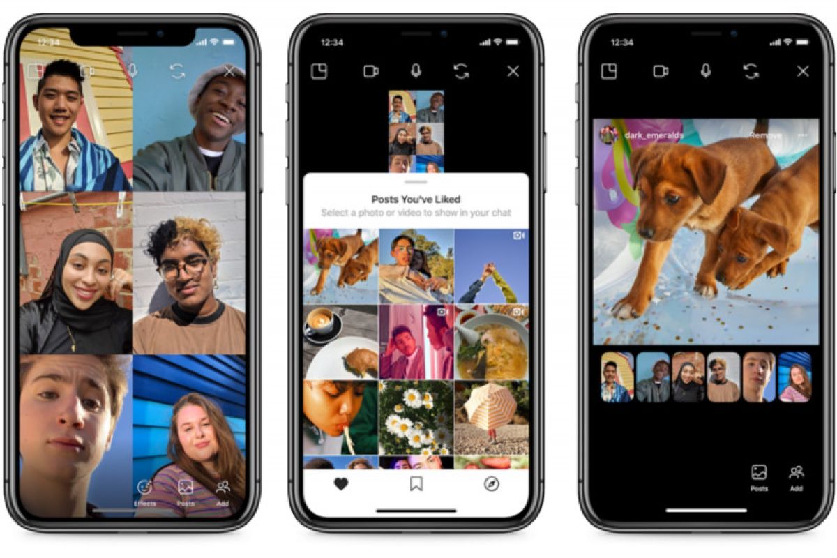Instagram luncurkan "co-watching" dan stiker "di rumah aja"