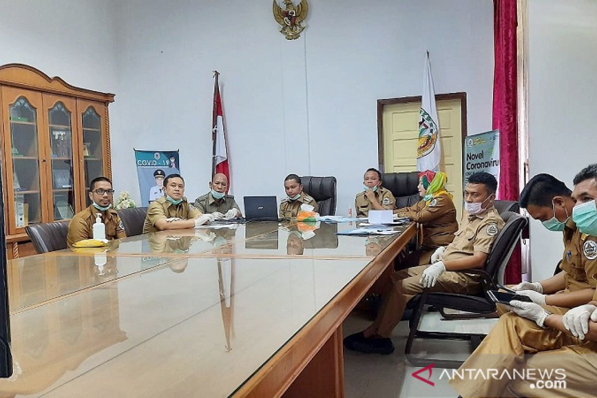 Bupati laporkan perkembangan 58 ODP di Tapteng kepada Gubsu