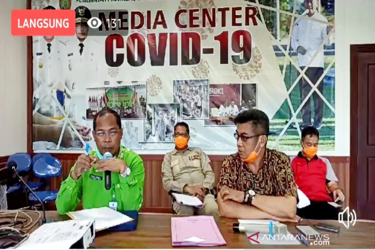 Bertambah lagi, kasus positif COVID-19 di Kalteng menjadi lima