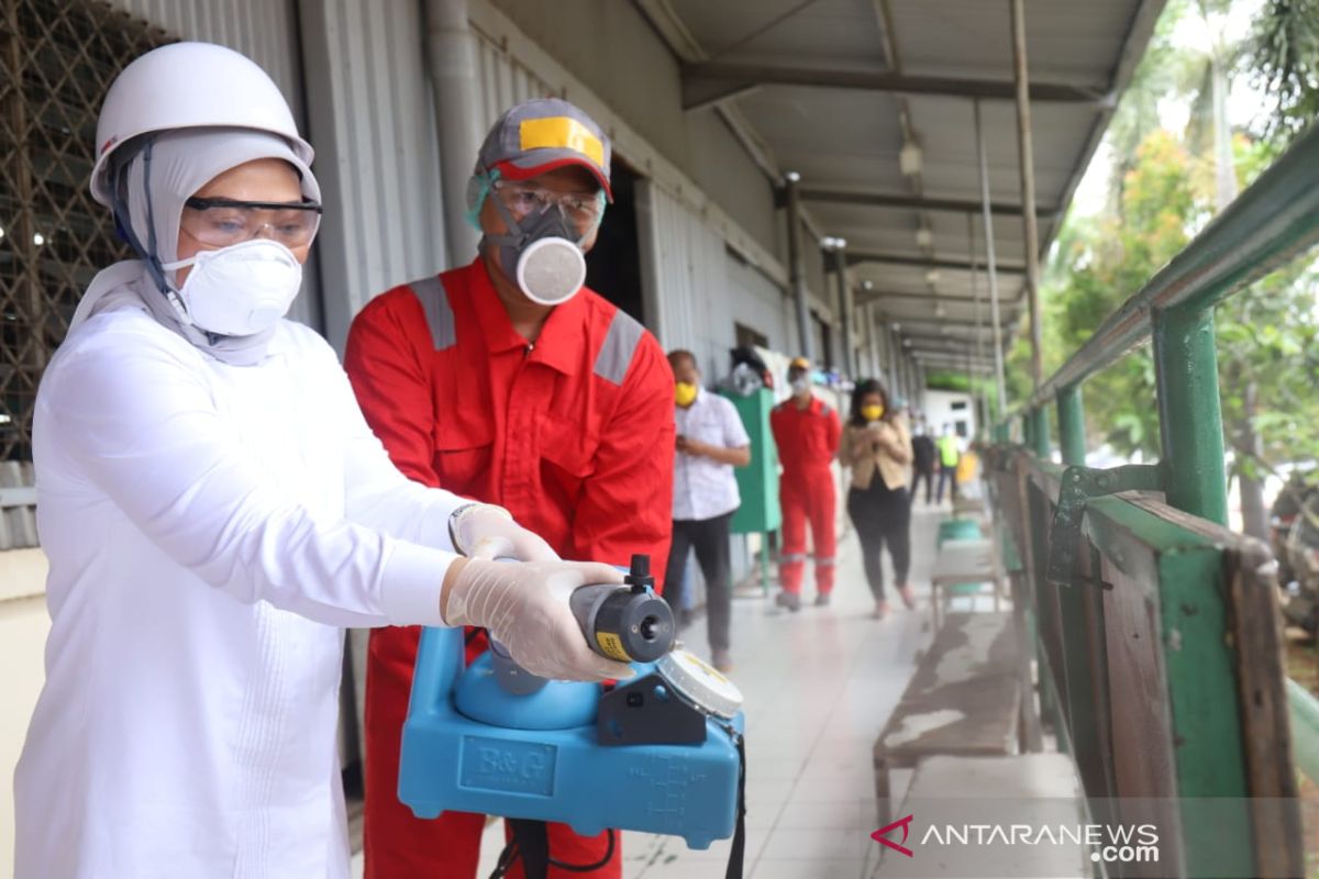 Menaker dorong penyemprotan disinfektan di tempat kerja cegah COVID-19