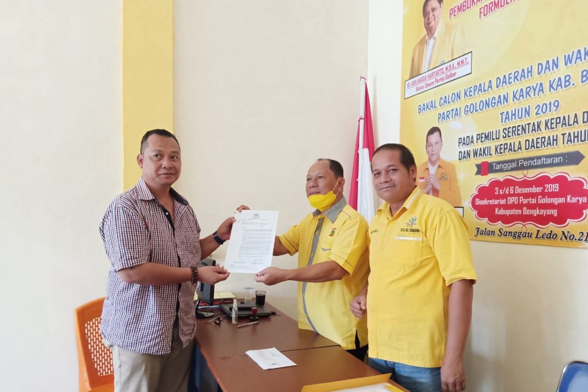 Sebastianus Darwis dapat rekomendasi Golkar maju Pilkada Bengkayang