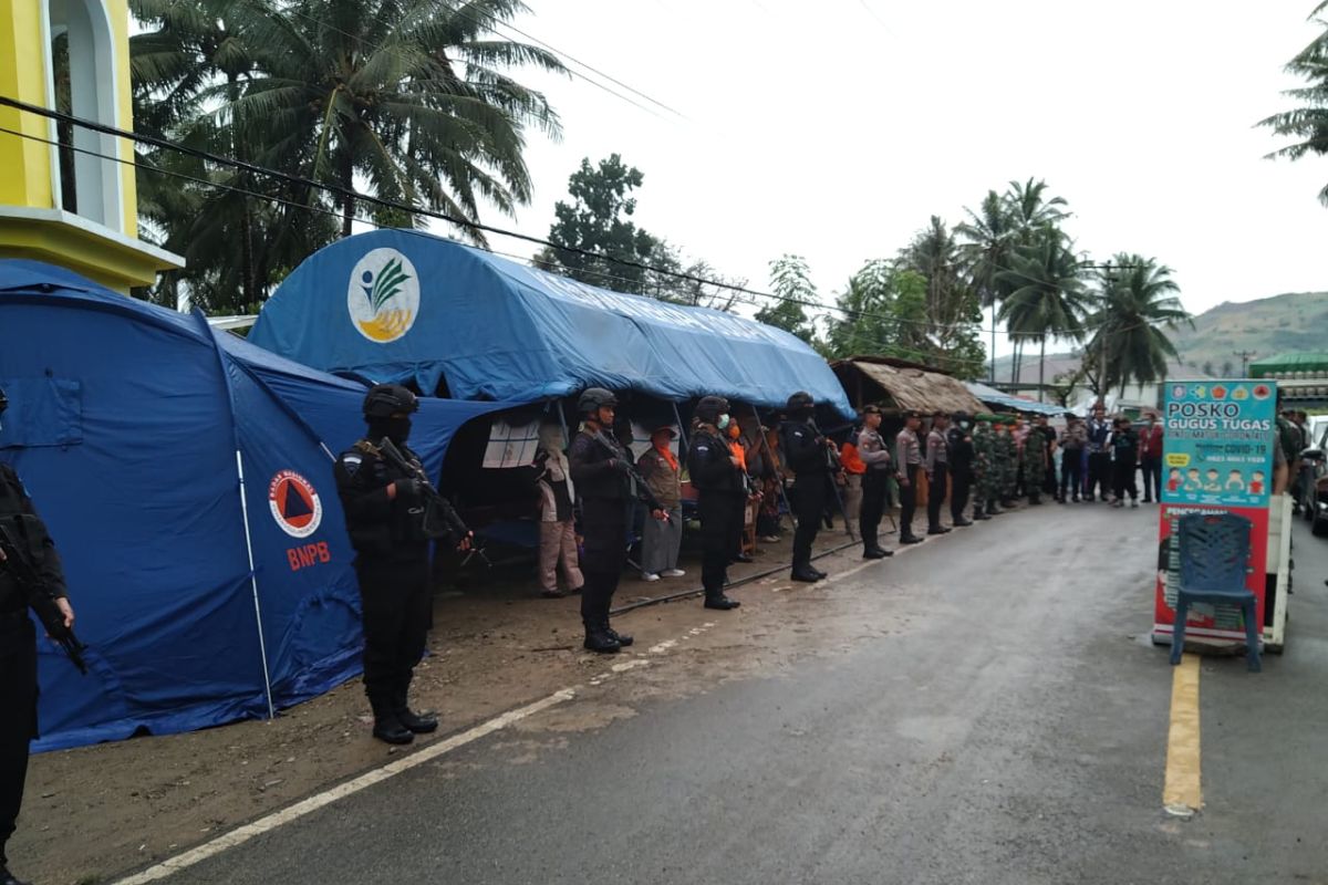 80 personil Polda jaga perbatasan Gorontalo