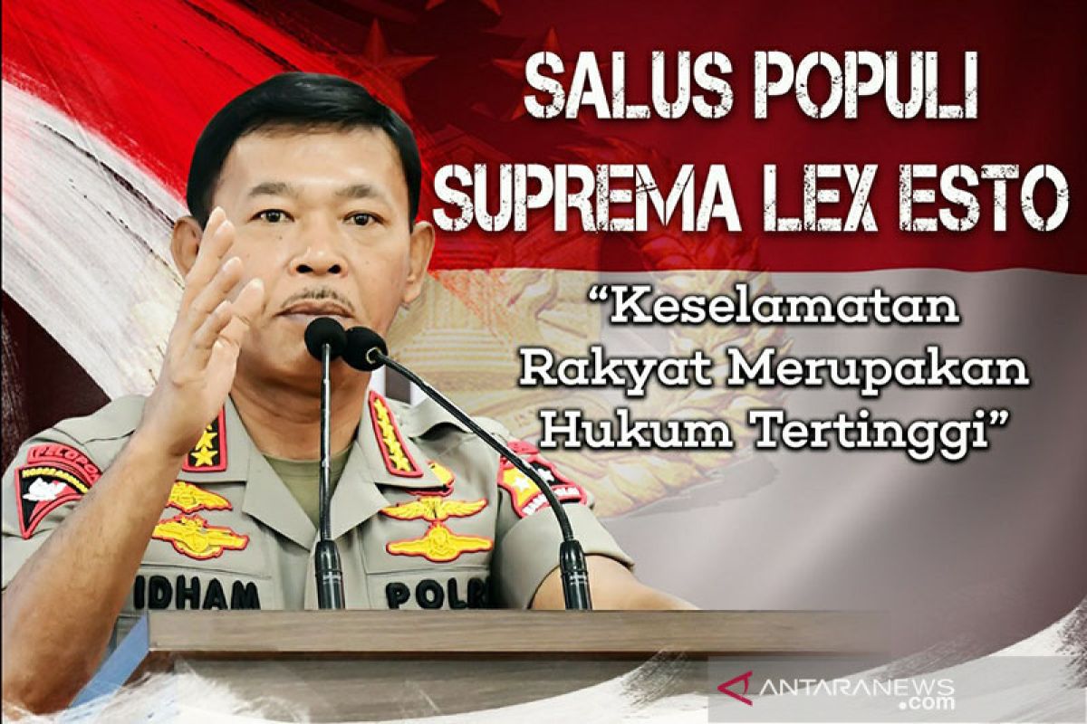 Polri tetap kedepankan upaya persuasif humanis saat bubarkan kerumunan