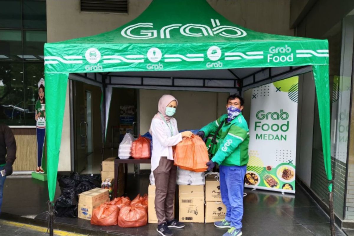 Grab perkuat langkah memerangi COVID-19 di Medan melalui gerakan #KitaVSCorona