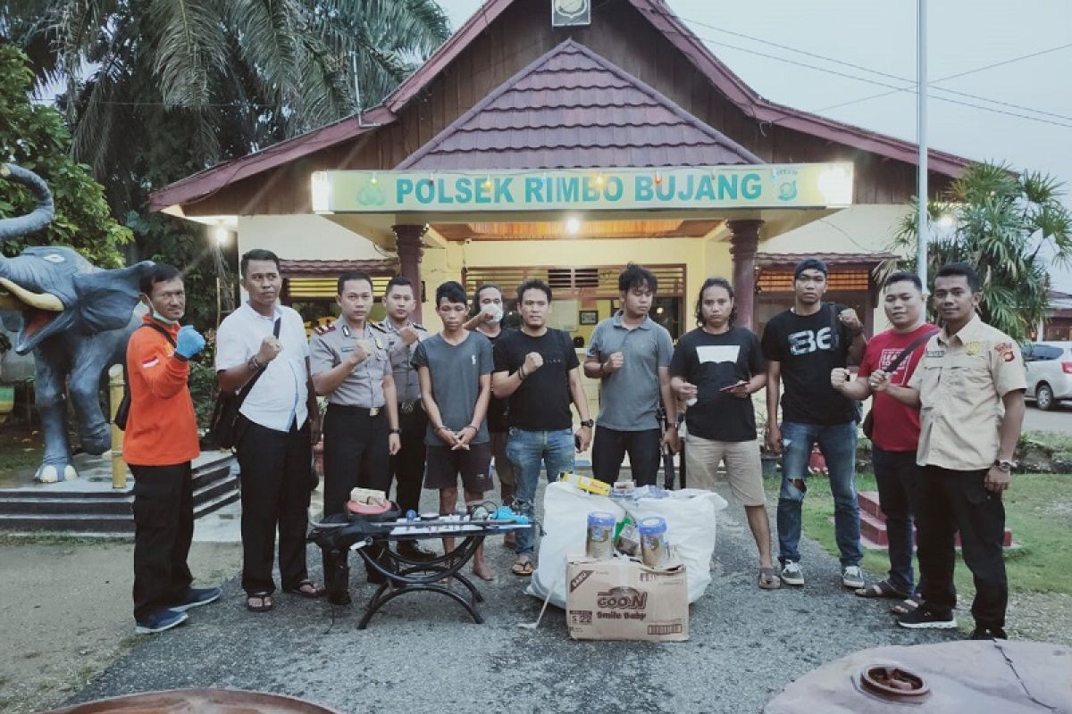 Polres Tebo tangkap pelaku spesialis perampok mini market