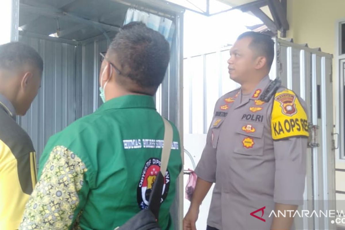 Polres Singkawang Dapat Bantuan Bilik Disinfektan