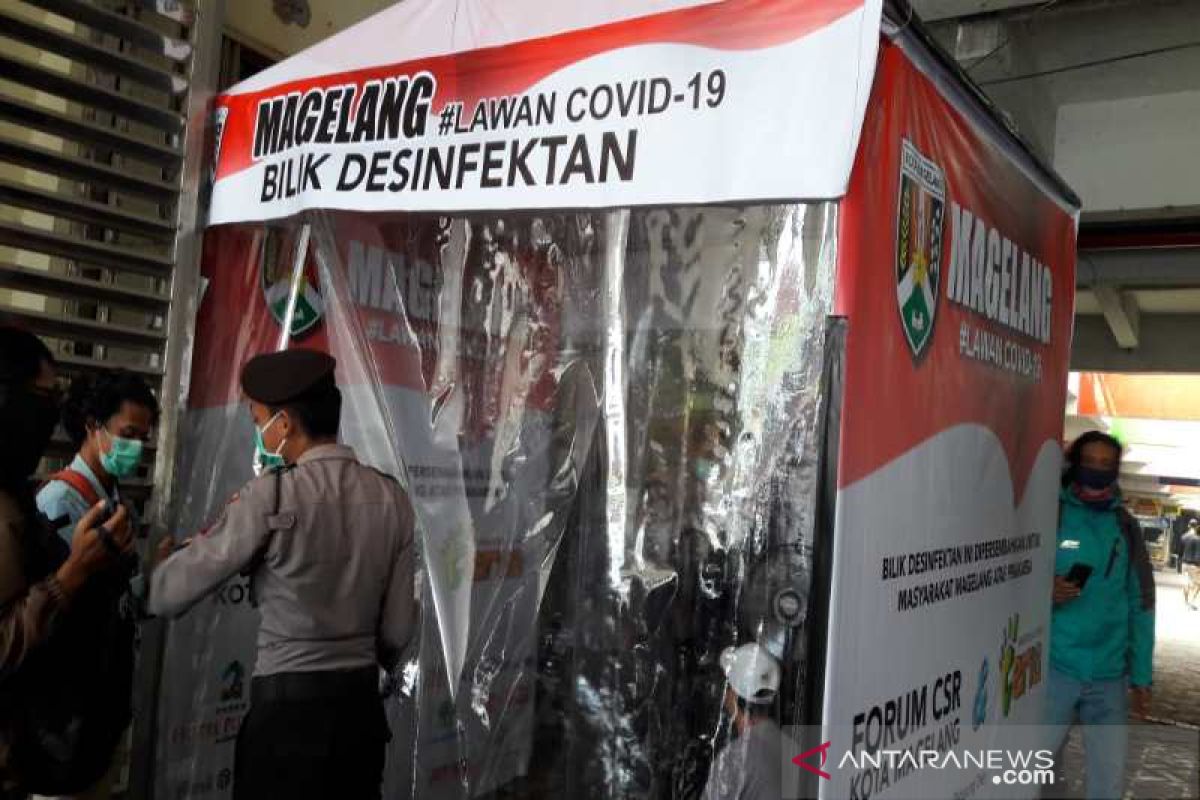 Kota Magelang sediakan bilik disinfektan di ruang publik