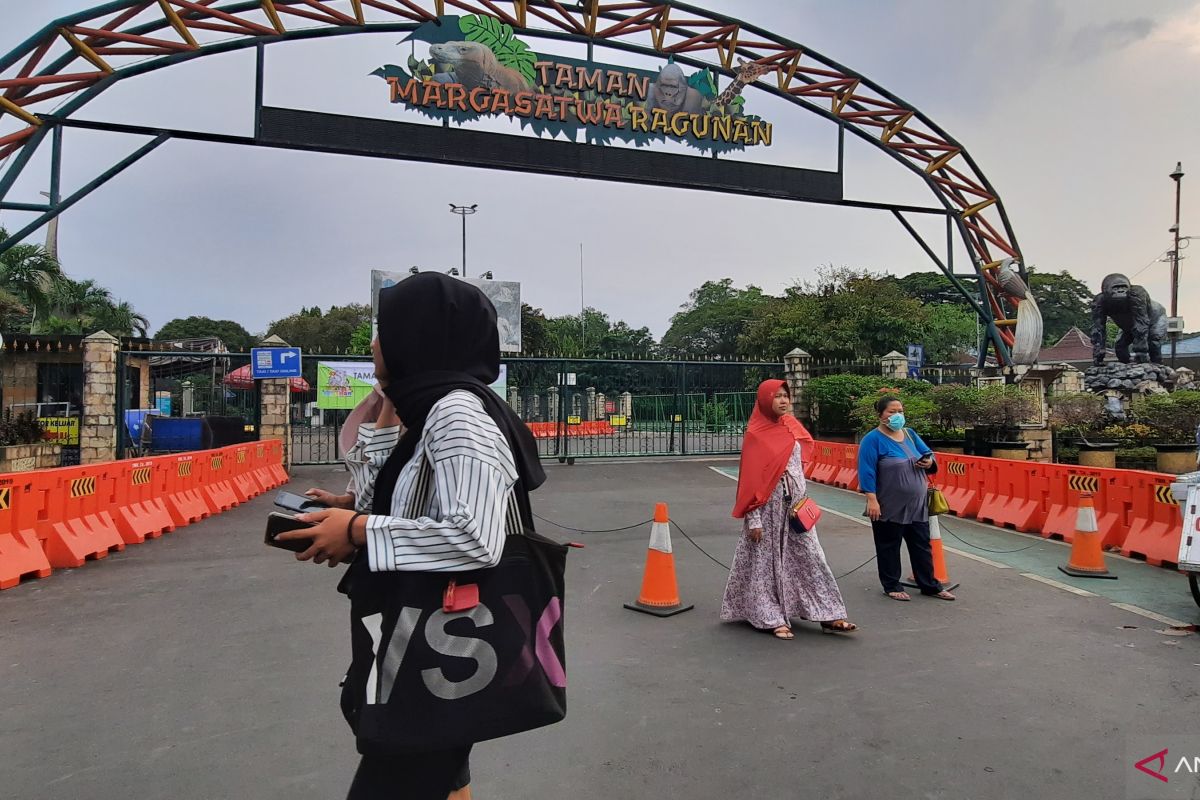 Ragunan ditutup sampai 5 April