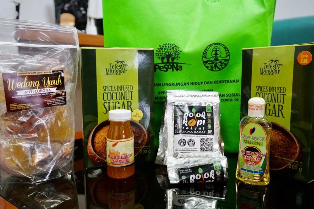 KLHK beli empon-empon produk petani hutan untuk disalurkan ke tenaga medis