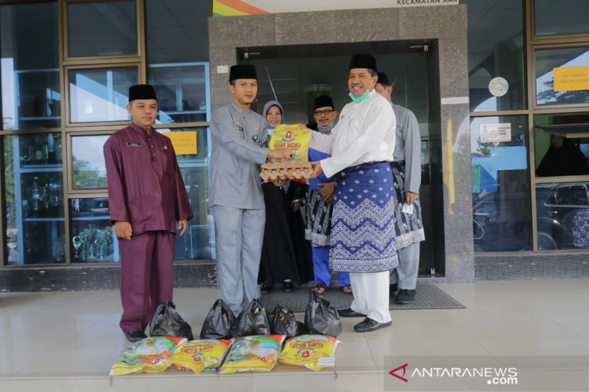 Sumbangsih Alfedri penuhi kebutuhan ODP COVID-19 di Siak