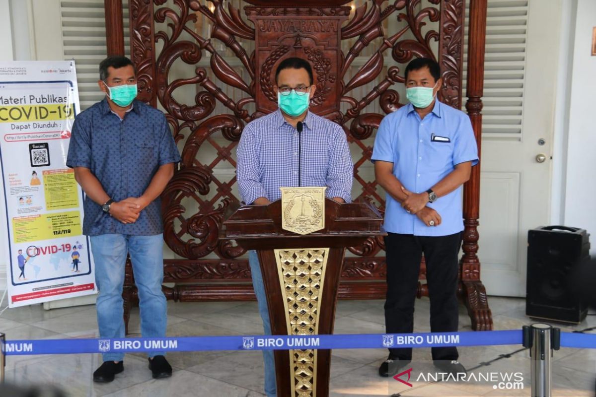 Anies sebut 61 tenaga medis di Jakarta terpapar virus corona