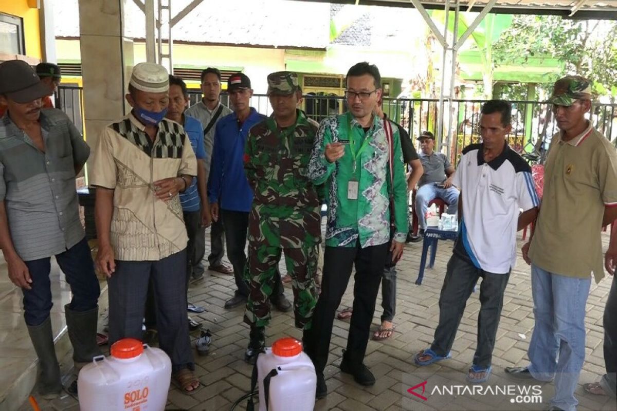 Bahan disinfektan langka di HSU