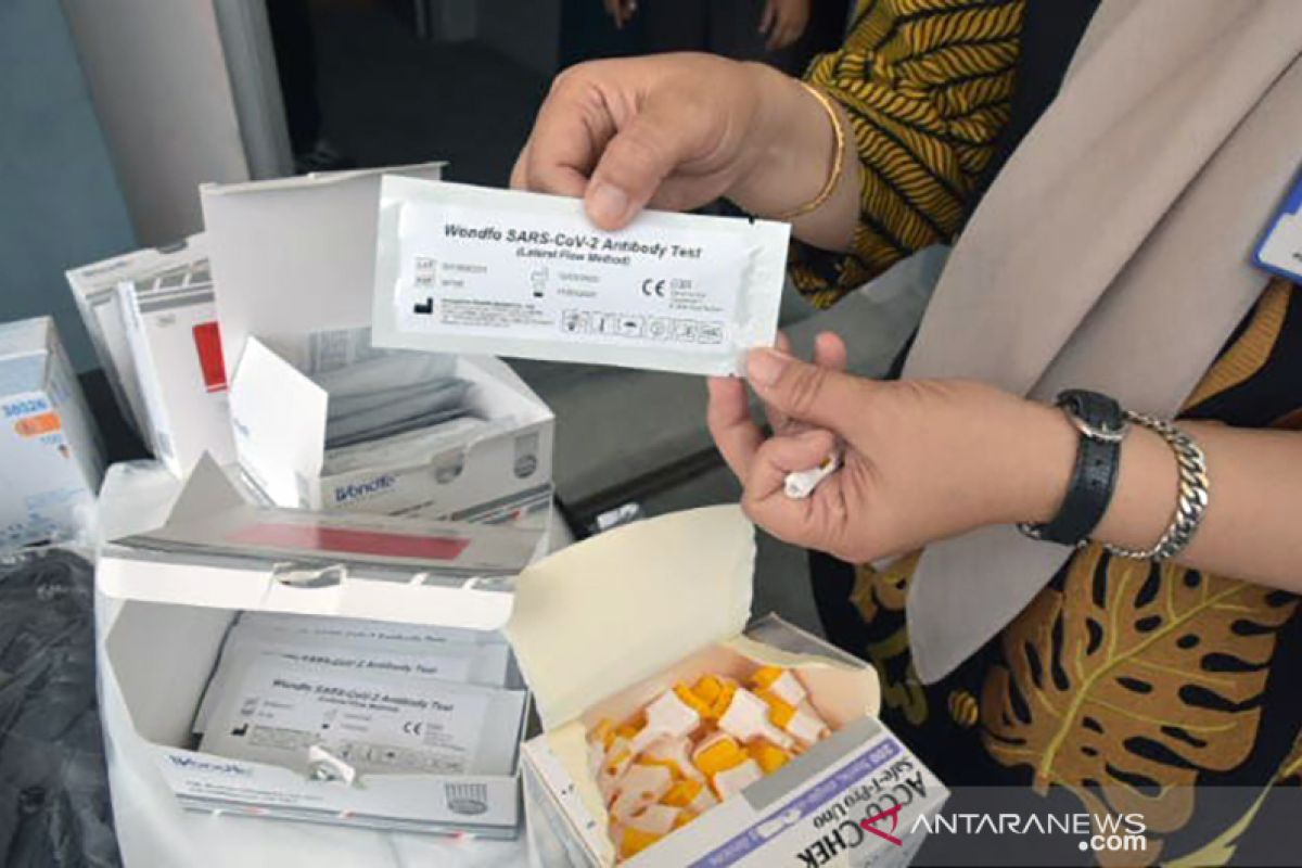 Antisipasi pandemi COVID-19, Riau mulai lakukan "rapid test"