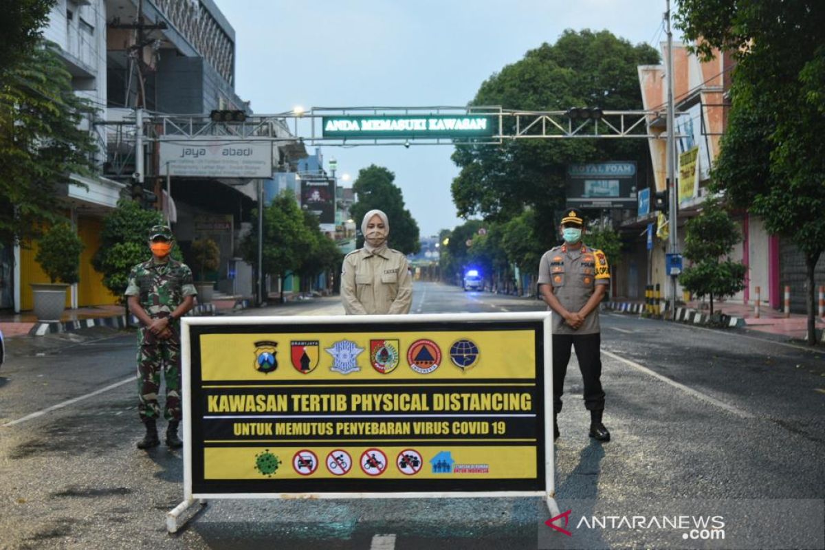 KLB COVID-19, Jember berlakukan kawasan tertib 