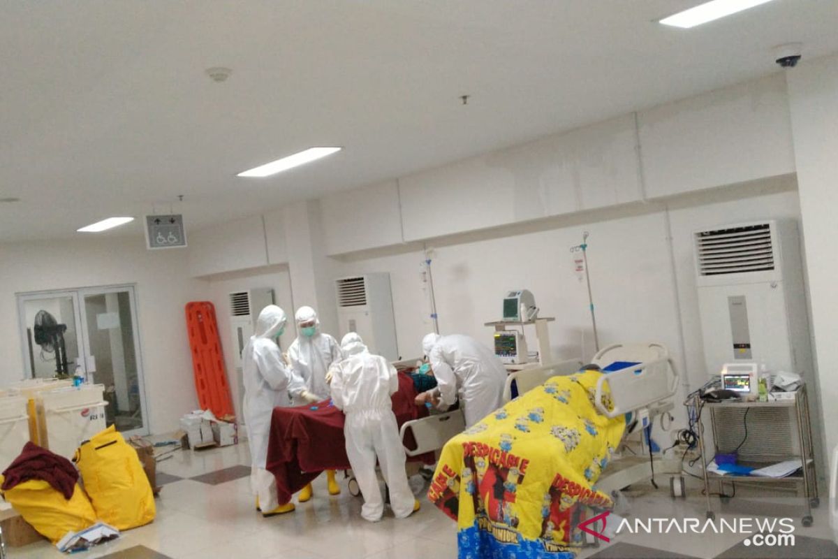 Jakarta Emergency Hospital records rise in COVID-19 inpatients