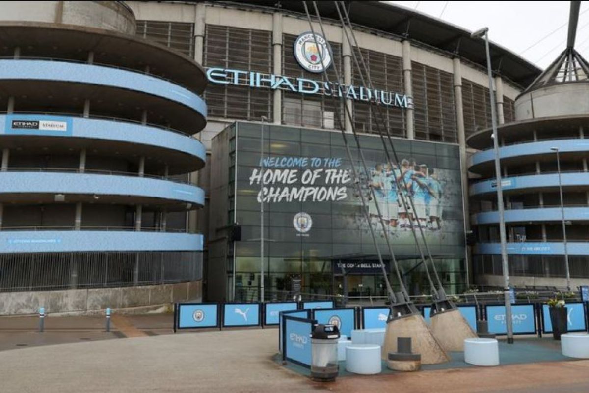 City tawarkan Etihad Stadium jadi tempat pelatihan petugas kesehatan cegah Corona