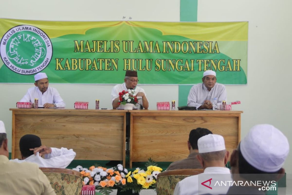 Imbauan MUI HST tentang pencegahan Covid-19 dievaluasi