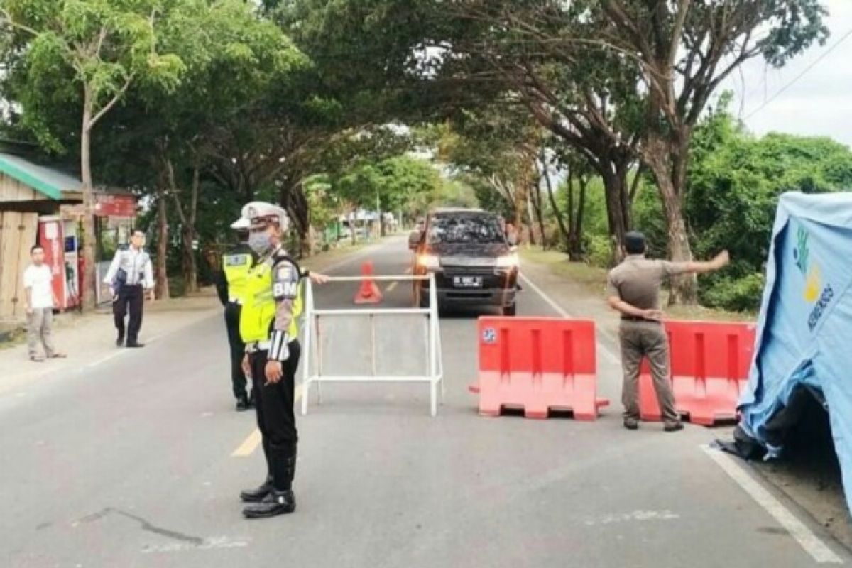 Polres Majene Sulbar buka-tutup akses masuk perbatasan