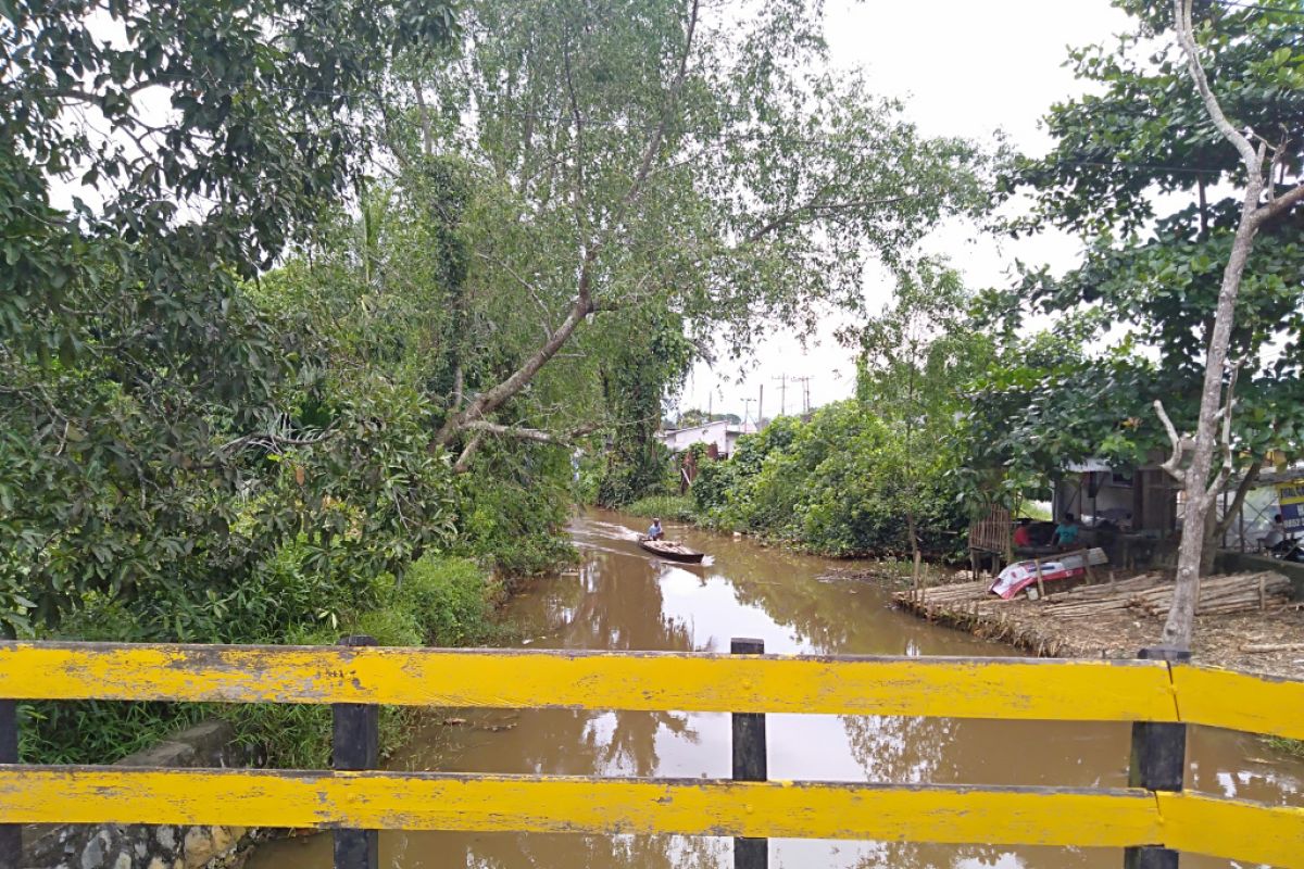 DLH Banjarmasin teliti air di Sungai Martapura yang alami keruh-kekuningan