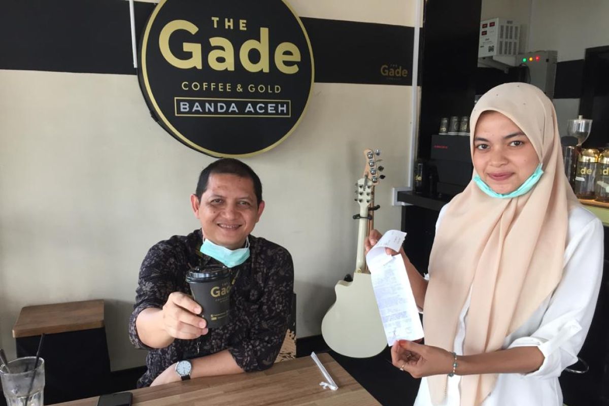 The gade Cafe Banda Aceh beri kopi gratis untuk nasabah pegadaian