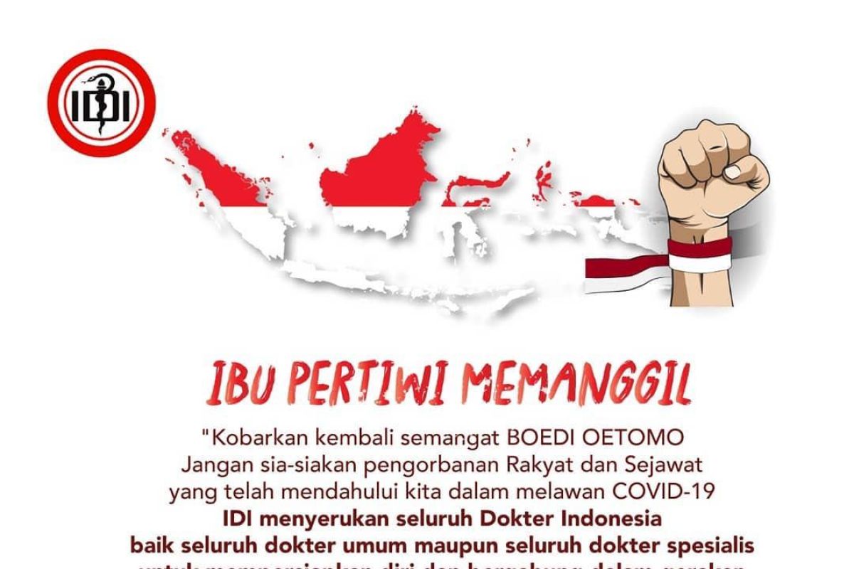 IDI serukan seluruh dokter tangani pasien COVID-19