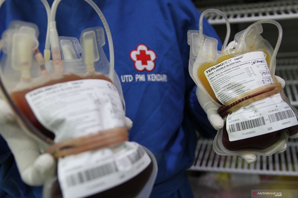Pandemi COVID-19, 100 prajurit TNI di Bengkulu donor darah