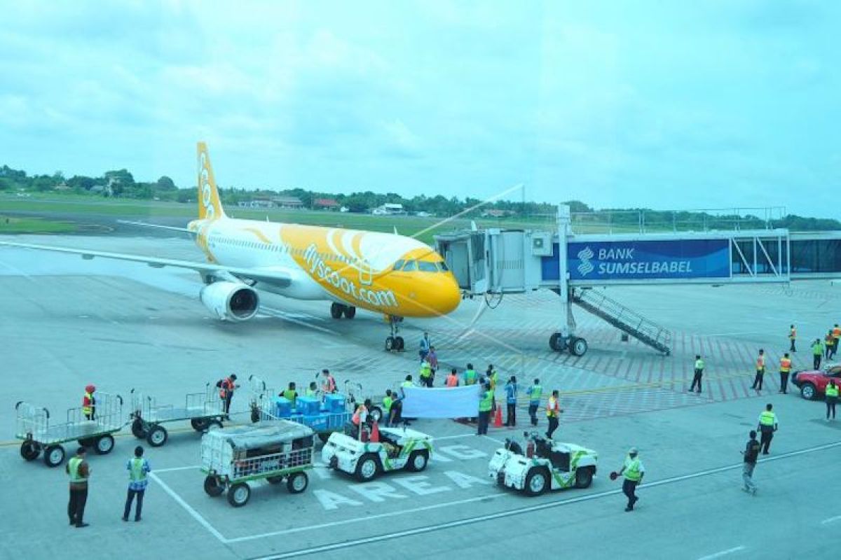 Meski jumlah penumpang anjlok, Bandara Palembang beroperasi normal