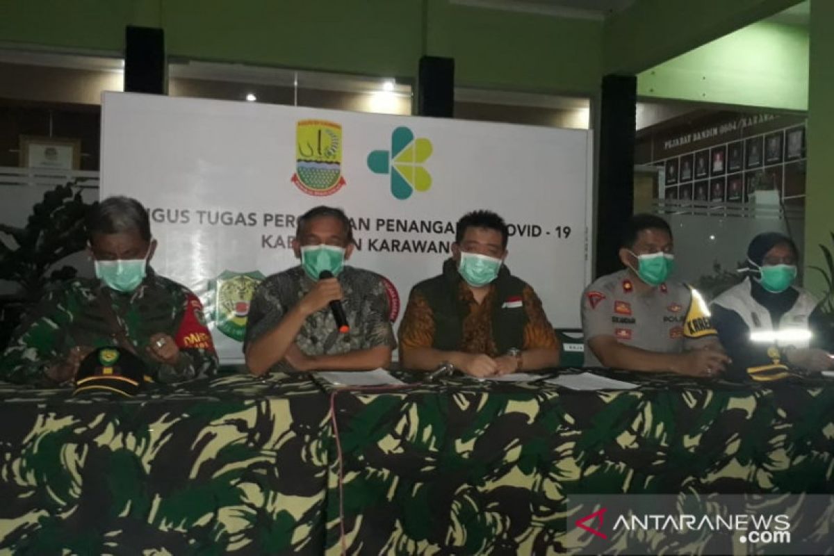 COVID-19 sudah menyebar di 30 kecamatan wilayah Karawang