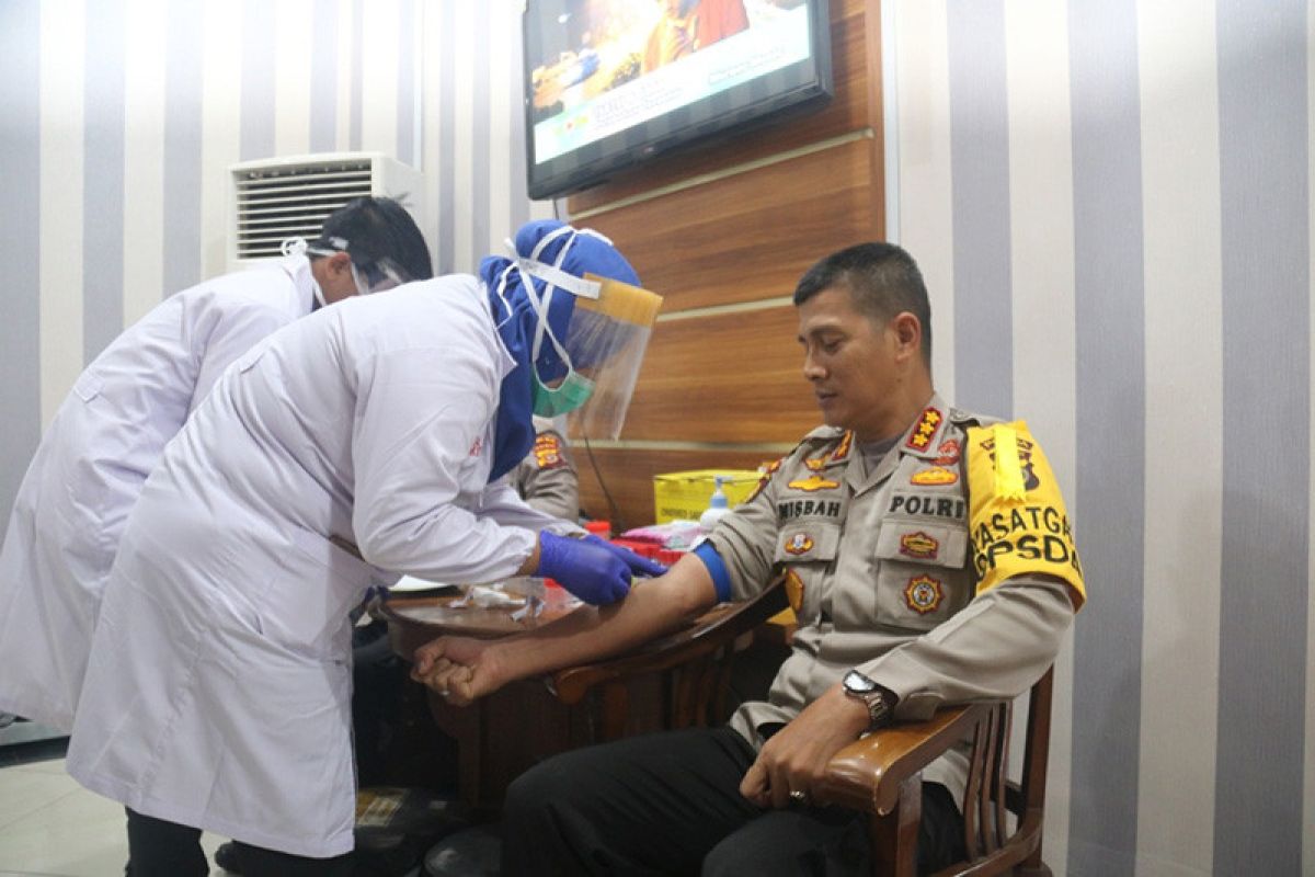 Pejabat utama Polda Aceh jalani tes Rapid test COVID-19