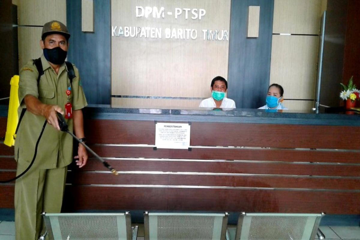 Pelayanan DPMPTSP Bartim tetap optimal dengan menerapkan protokol COVID-19