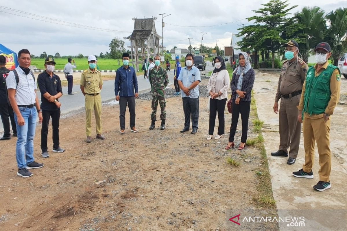 DPRD Kapuas sidak Posko Satgas COVID-19 di perbatasan