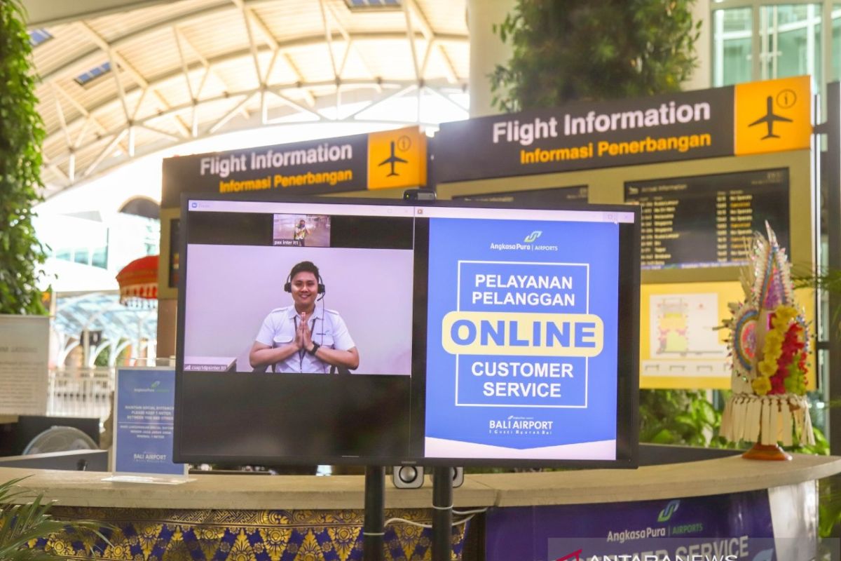 Cegah COVID, Bandara Ngurah Rai Bali terapkan layanan daring