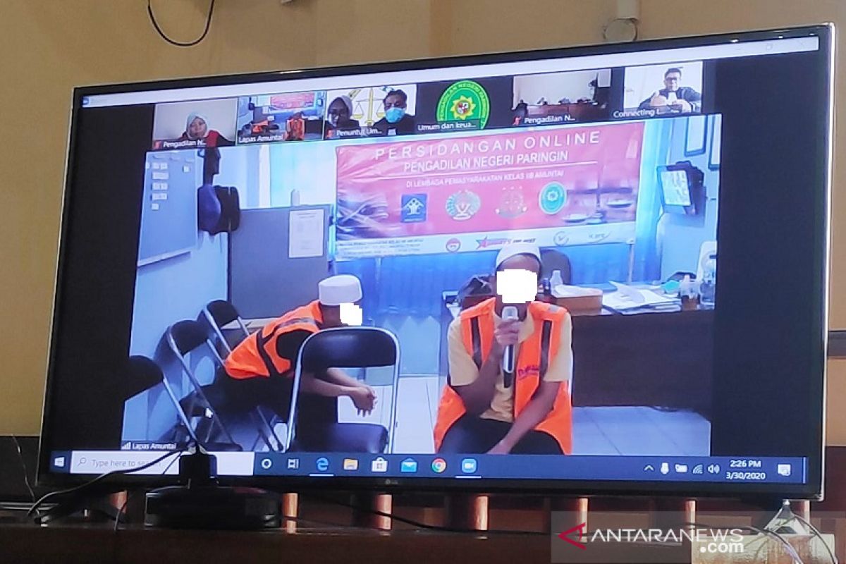 PN Paringin terapkan sidang secara daring cegah penyebaran COVID-19