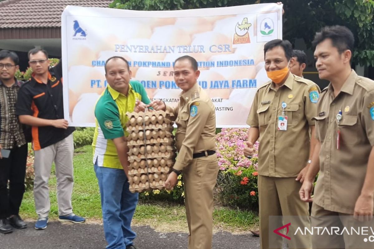 Bupati Bangka apresiasi penyaluran 65.200 butir telur