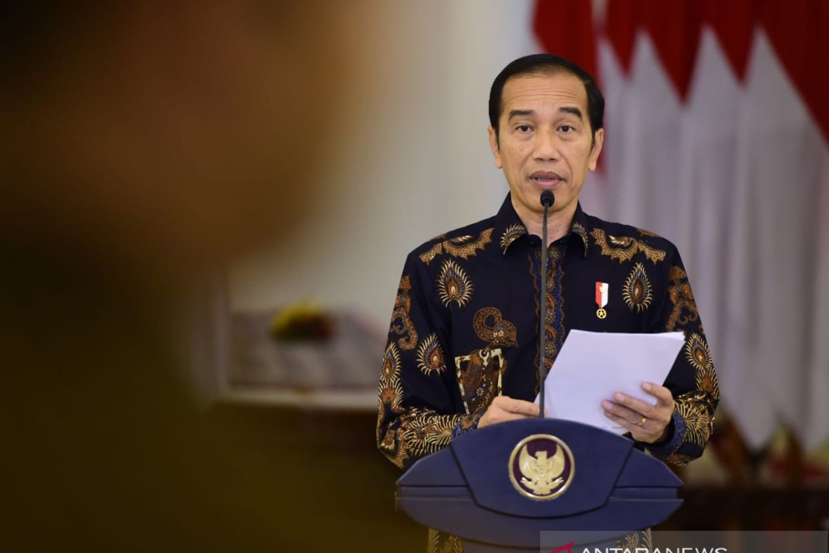 Presiden Jokowi beri stimulus nasabah KUR dapat penundaan bayar cicilan selama enam bulan