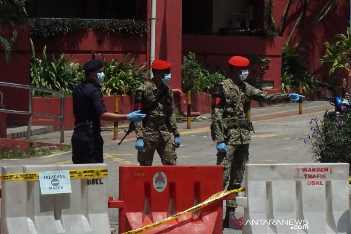 645 pasien virus corona di Malaysia sembuh