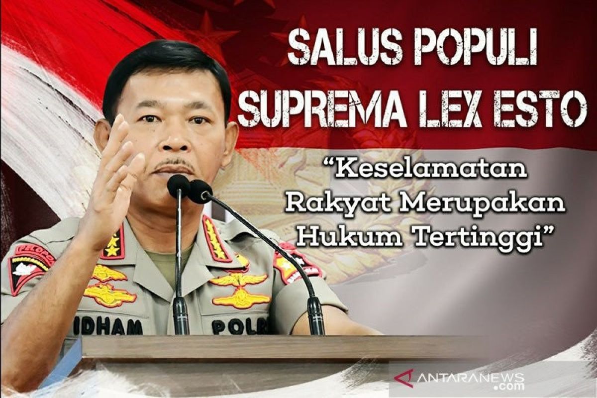 Kapolri larang seluruh anggota Polri dan PNS mudik Lebaran 2020