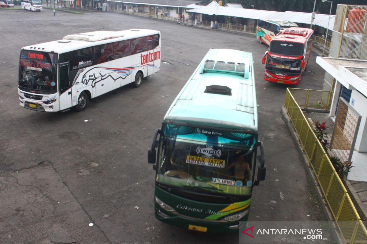 Puluhan ribu pemudik sudah tiba di Jatim