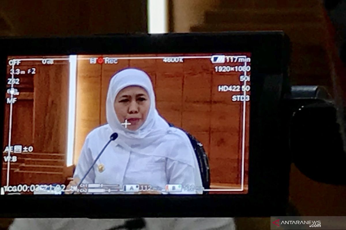 Jatim tunggu naskah resmi kebijakan Pembatasan Sosial Berskala Besar