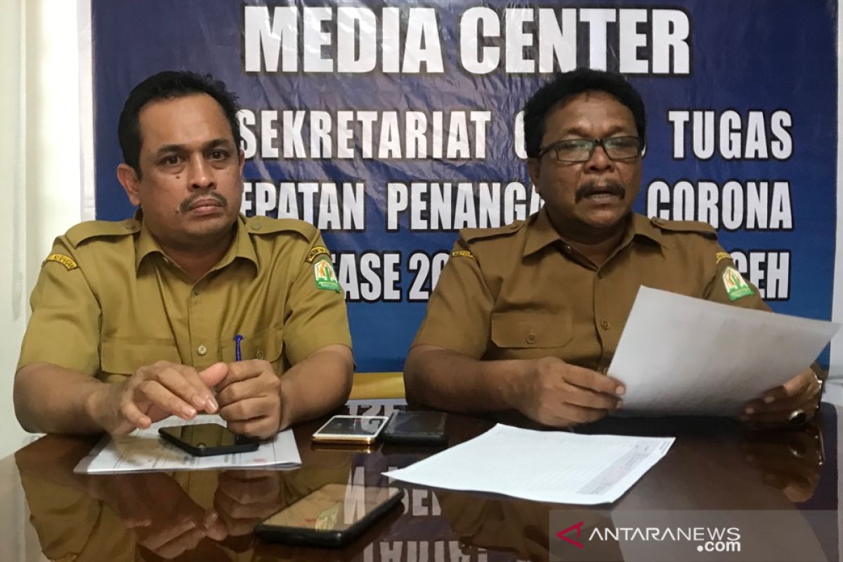 ODP COVID-19 di Aceh sebanyak 893 orang, PDP bertambah satu