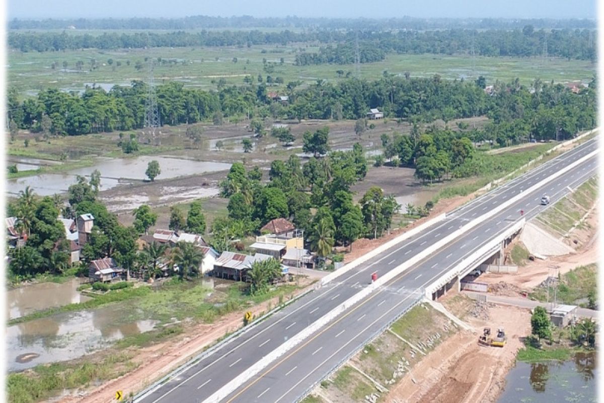 Tol Kayu Agung-Palembang resmi beroperasi gratis mulai hari ini
