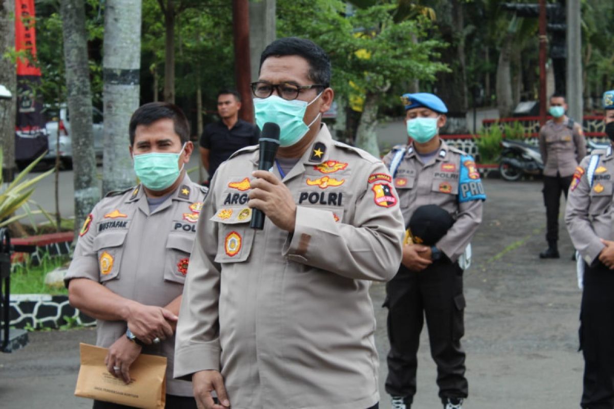 Tujuh siswa setukpa dinyatakan sembuh