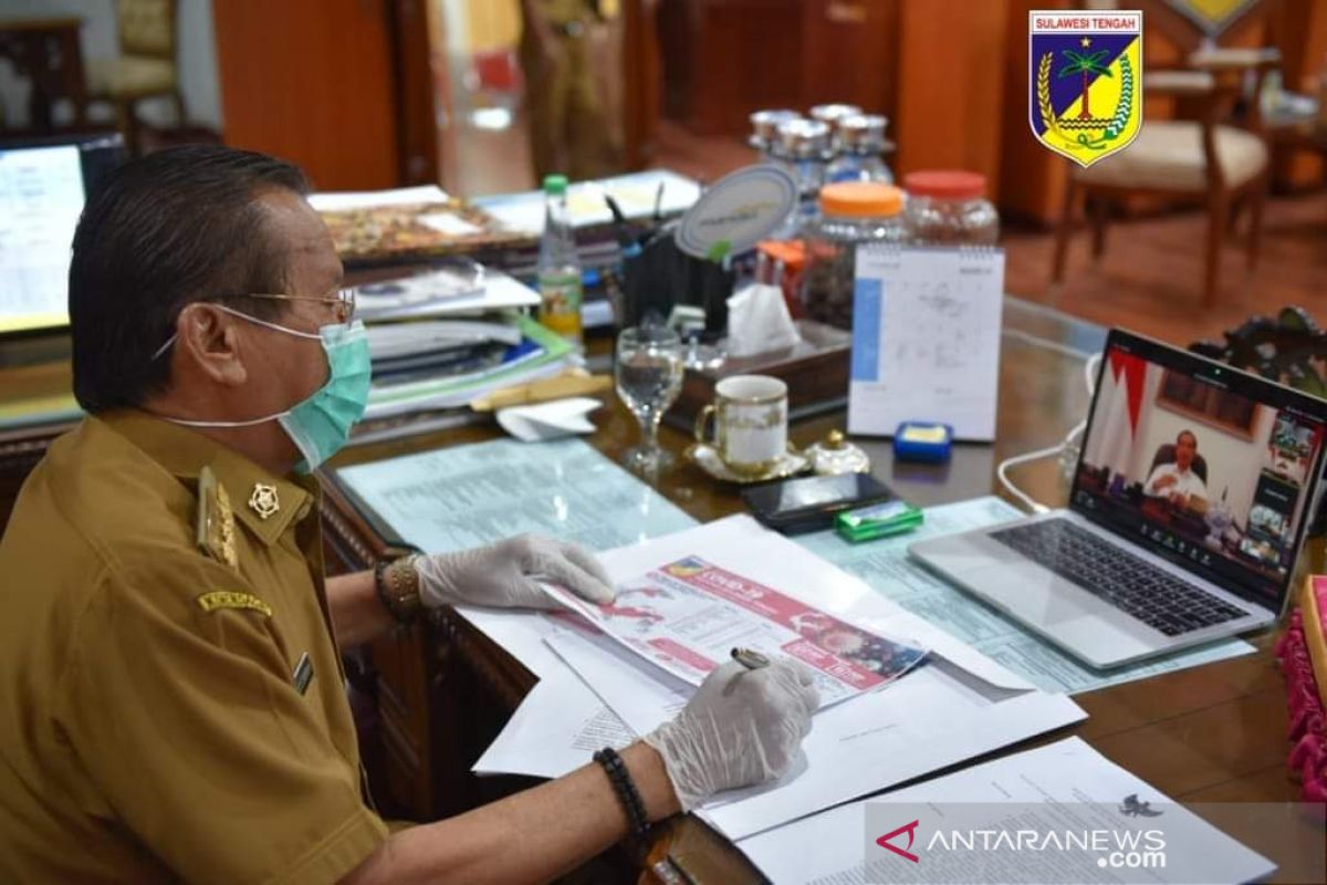 Gubernur Sulteng pangkas separuh anggaran perjalanan dinas untuk hadapi COVID-19